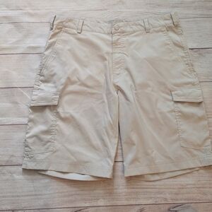 Nike Men's Off White Golf Shorts Size 34